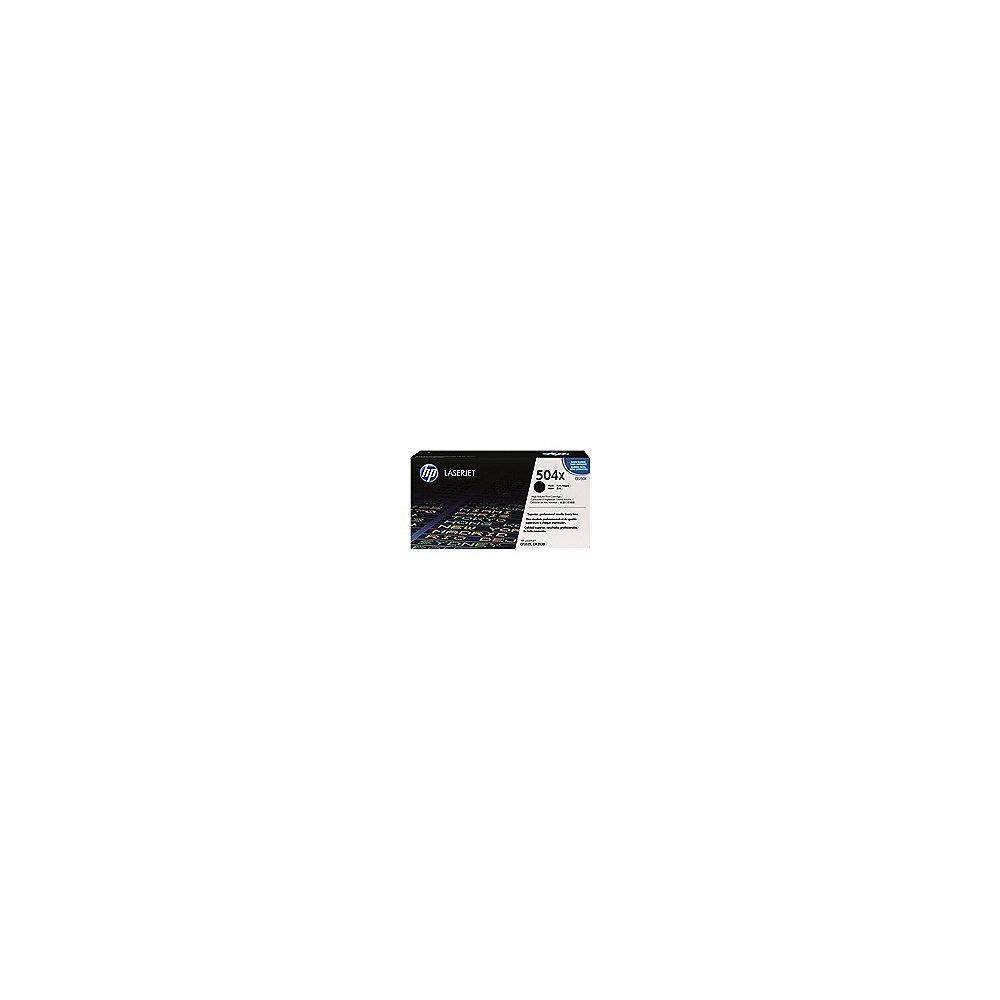 HP CE250XD 2x Original Tonerkassette 504X schwarz mit hoher Kapazität
