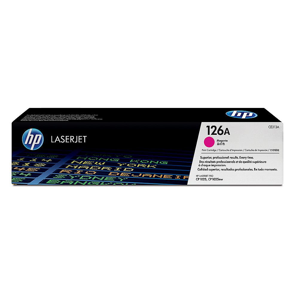 HP CE313A Original Tonerkassette 126A magenta, HP, CE313A, Original, Tonerkassette, 126A, magenta