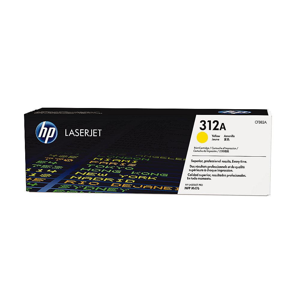 HP CF382A Original Tonerkassette 312A Gelb, HP, CF382A, Original, Tonerkassette, 312A, Gelb