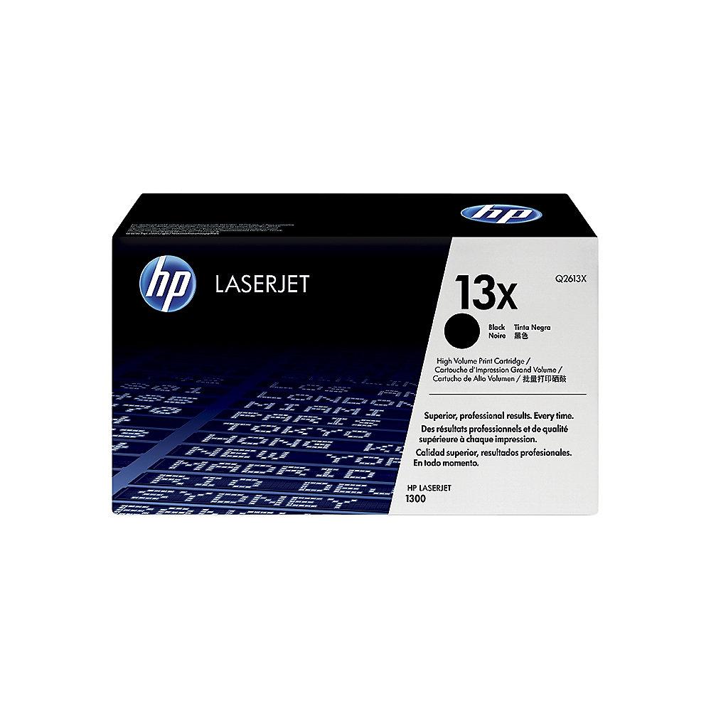 HP Q2613X Original Tonerkassette 13X schwarz mit hoher Kapazität