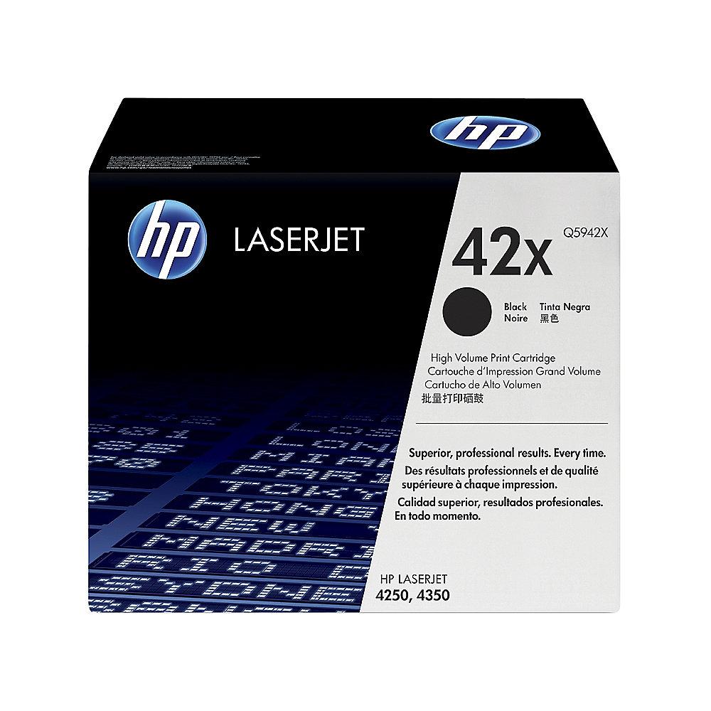 HP Q5942X Original Tonerkassette 42X schwarz mit hoher Kapazität