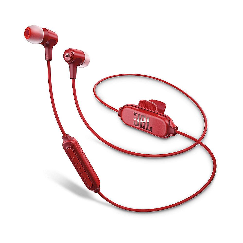JBL E25BT Rot - In Ear - Bluetooth Kopfhörer