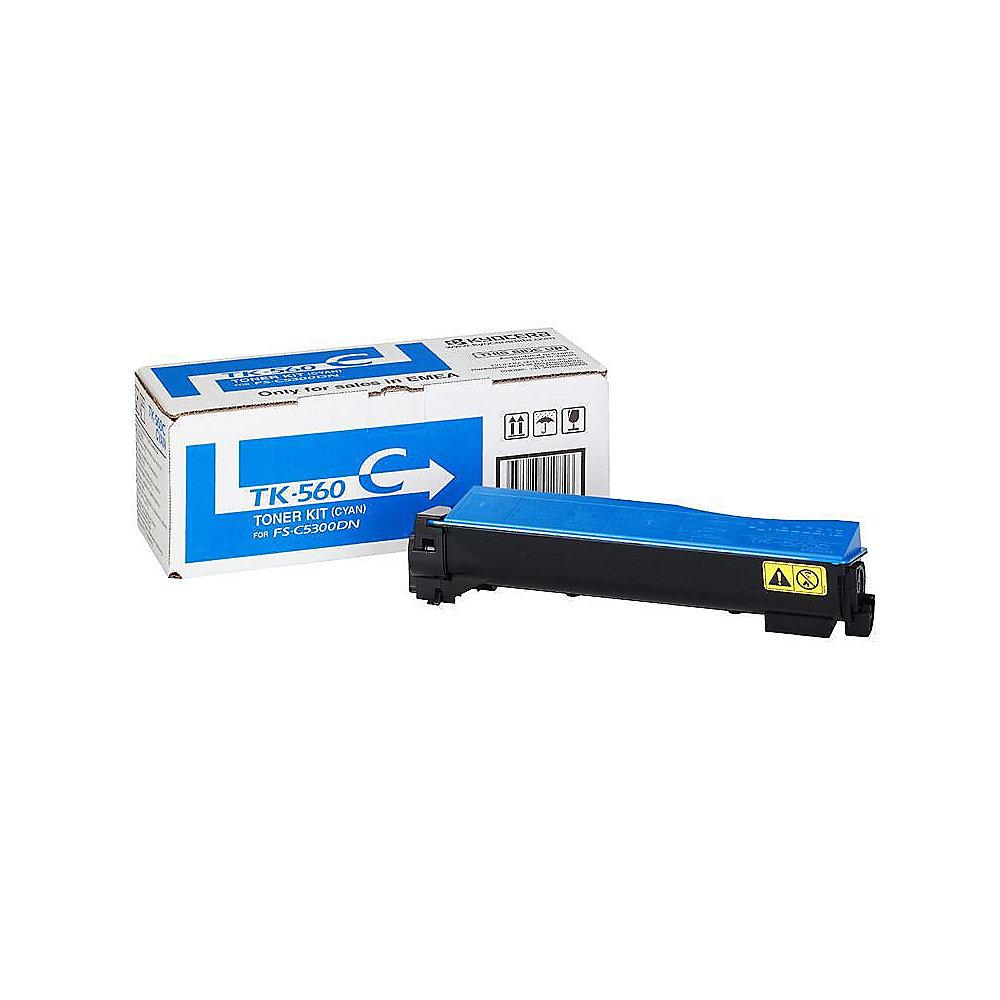 Kyocera 1T02HNCEU0 Toner cyan TK 560C, Kyocera, 1T02HNCEU0, Toner, cyan, TK, 560C