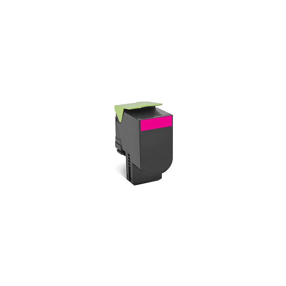 Lexmark 802HME Tonerkasette Magenta für ca. 3.000 Seiten