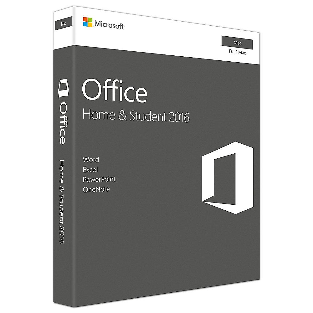 Microsoft Office 2016 Home & Student Mac PKC (P2)