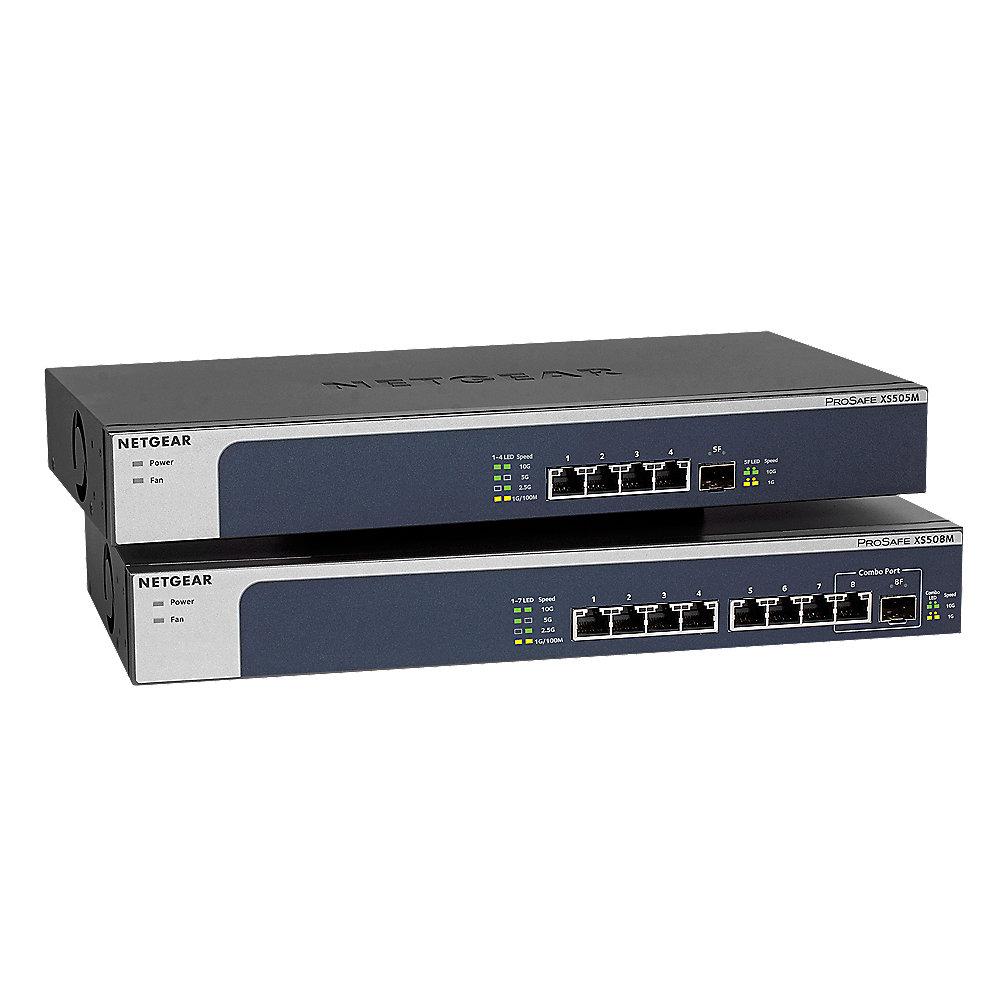 Netgear XS508M 8-Port 10Gigabit Multi-Gigabit Unmanaged Switch ( 1x SFP ), Netgear, XS508M, 8-Port, 10Gigabit, Multi-Gigabit, Unmanaged, Switch, , 1x, SFP,