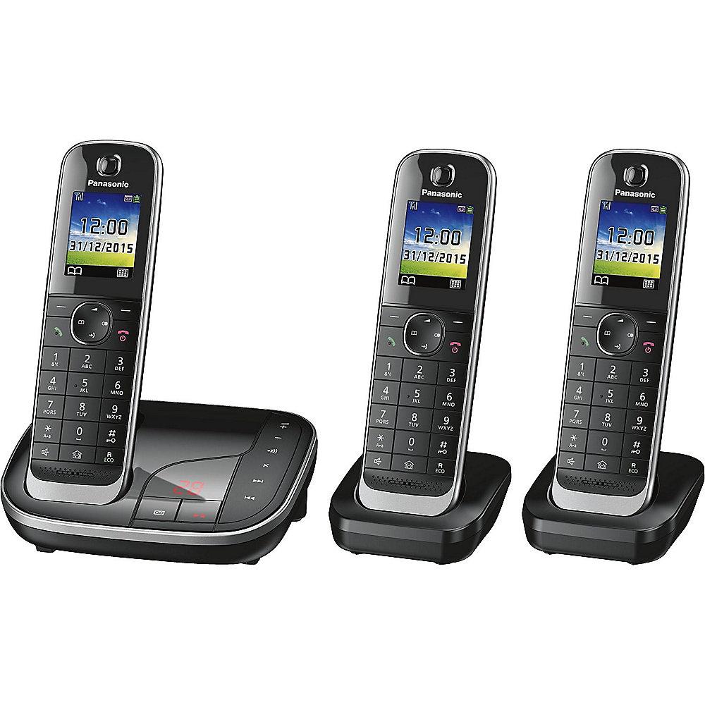Panasonic KX-TGJ323GB schnurloses Festnetztelefon(analog)mit AB   2 Mobilteile, Panasonic, KX-TGJ323GB, schnurloses, Festnetztelefon, analog, mit, AB, , 2, Mobilteile