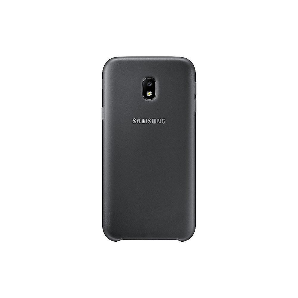 Samsung EF-PJ330 Dual Layer Cover für Galaxy J3 (2017) schwarz, Samsung, EF-PJ330, Dual, Layer, Cover, Galaxy, J3, 2017, schwarz