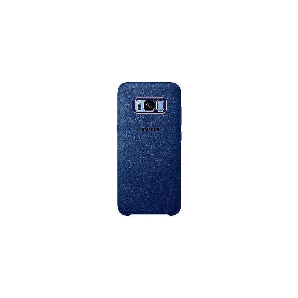 Samsung EF-XG950 Alcantara Cover für Galaxy S8 blau