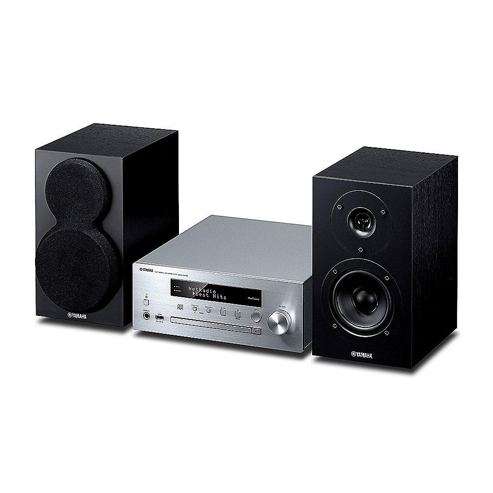 Yamaha MCR-N470D PianoCraft Kompaktanlage mit Spotify, AirPlay, DAB  silb./schw., Yamaha, MCR-N470D, PianoCraft, Kompaktanlage, Spotify, AirPlay, DAB, silb./schw.