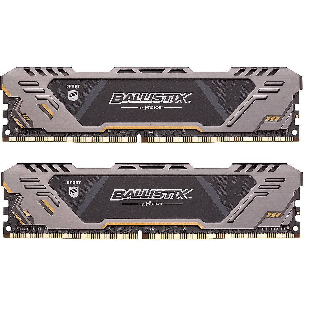 32GB (2x16GB) Ballistix Sport AT DDR4-3000 CL17 (17-19-19) RAM Speicher Kit