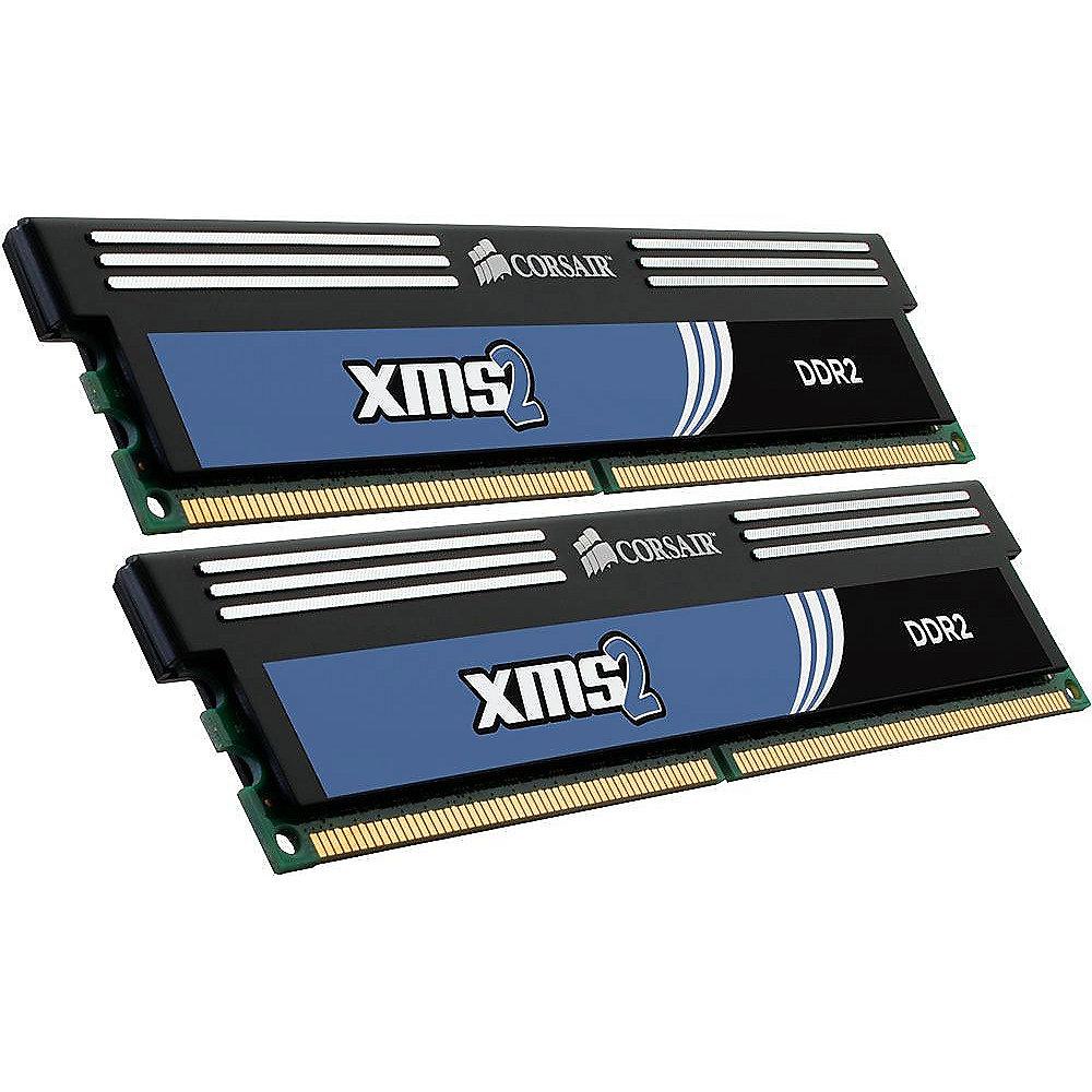 4GB (2x2GB) Corsair XMS2 DDR2-800 CL5 (5-5-5-18) RAM Kit, 4GB, 2x2GB, Corsair, XMS2, DDR2-800, CL5, 5-5-5-18, RAM, Kit