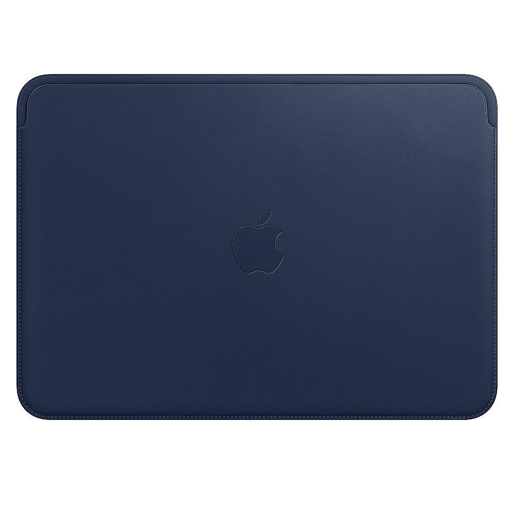 Apple 12" MacBook Lederhülle - Mitternachtsblau