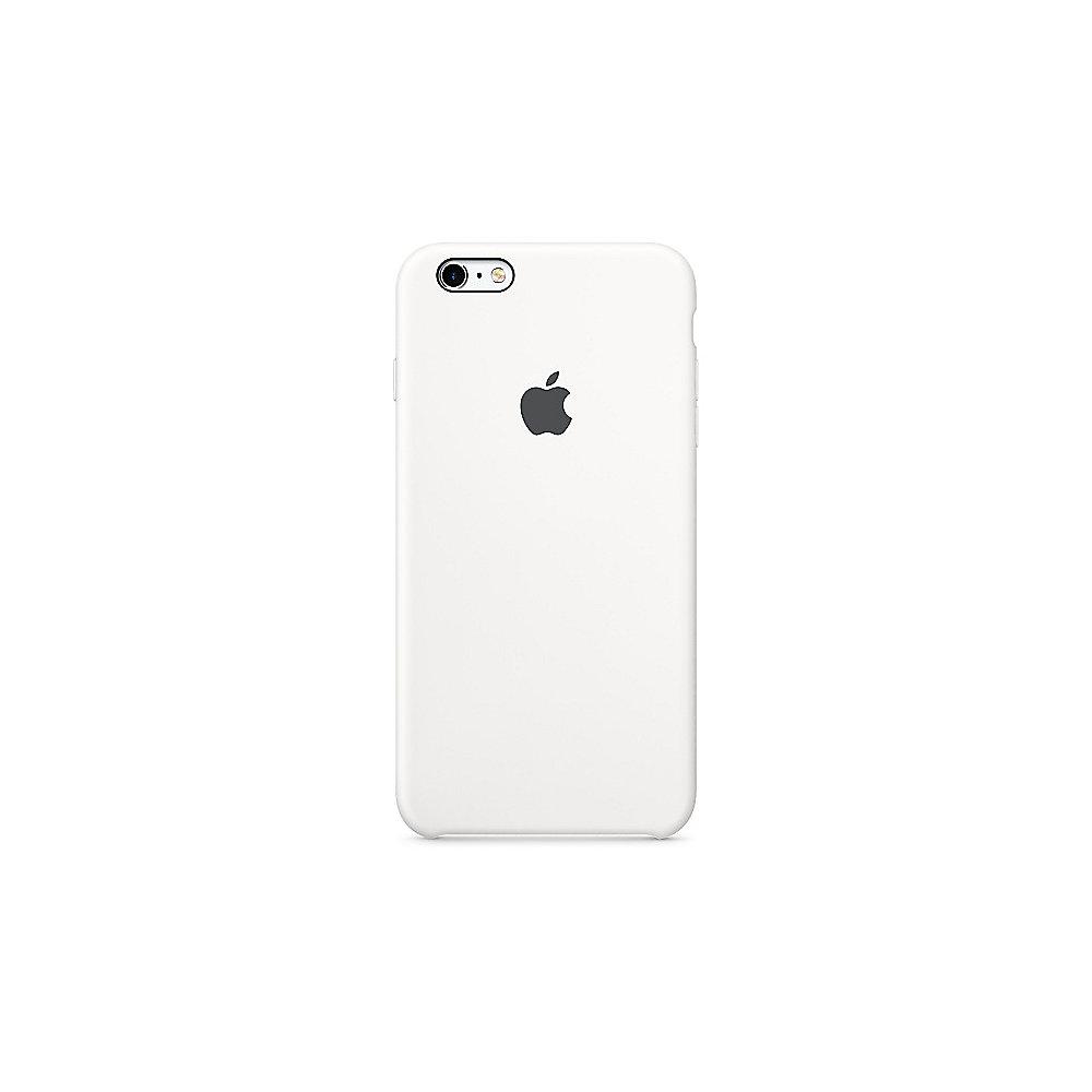 Apple Original iPhone 6s Silikon Case-Weiß