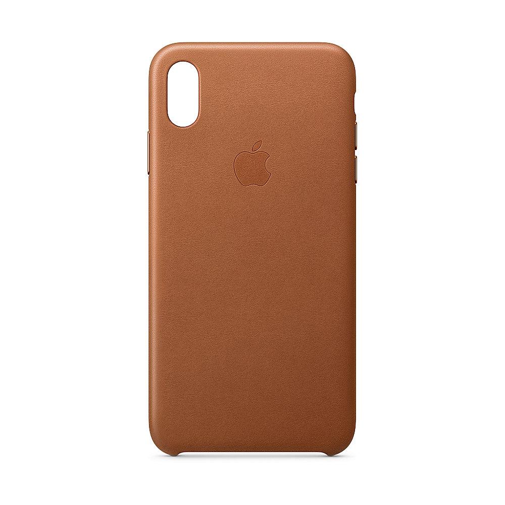 Apple Original iPhone XS Leder Case-Sattelbraun