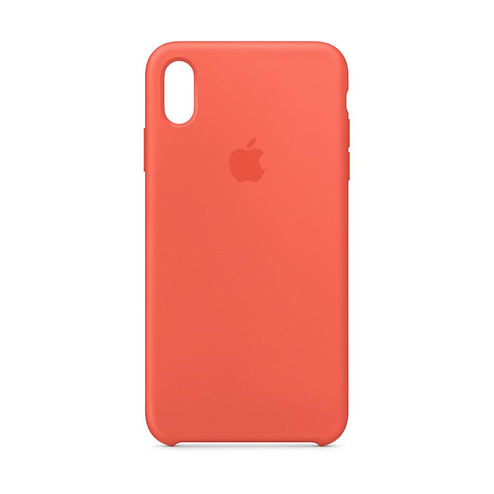 Apple Original iPhone XS Max Silikon Case-Nektarine
