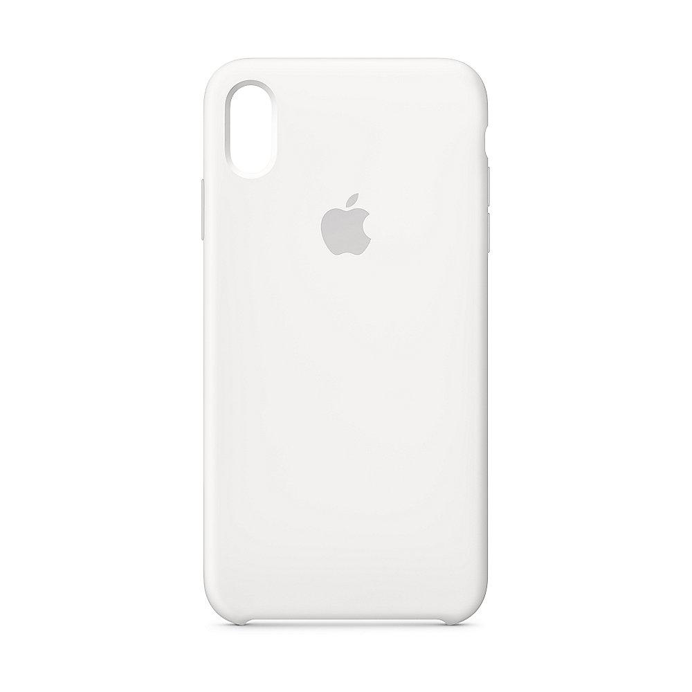 Apple Original iPhone XS Max Silikon Case-Weiß, Apple, Original, iPhone, XS, Max, Silikon, Case-Weiß
