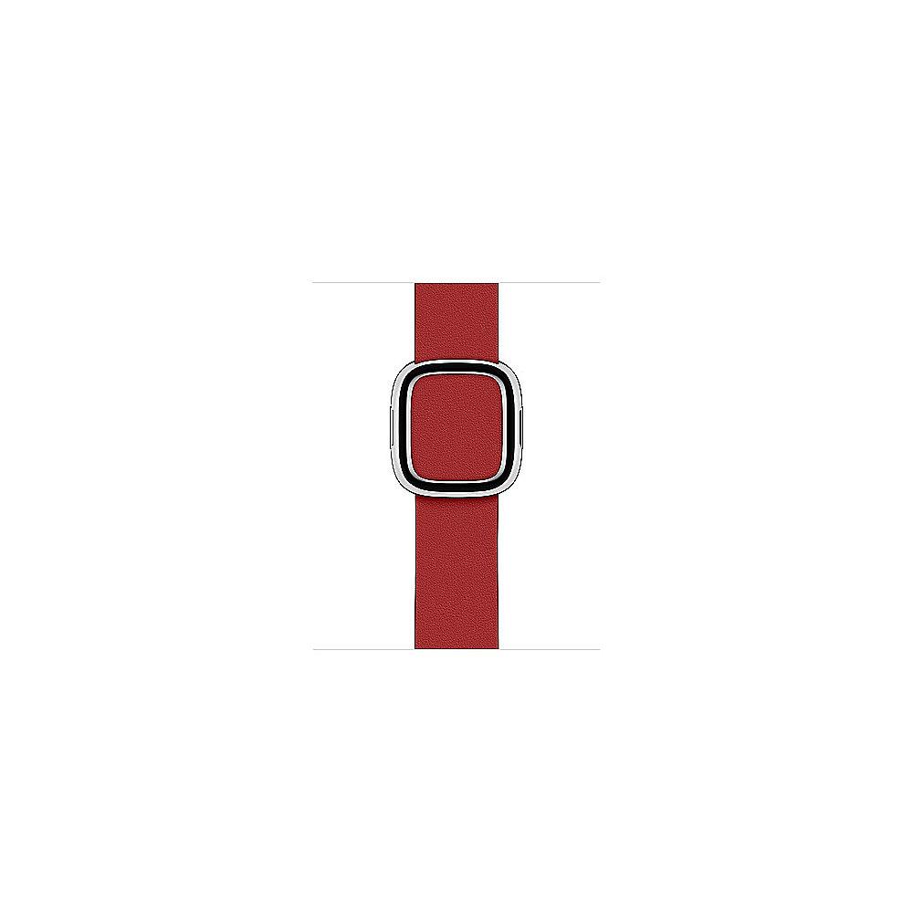 Apple Watch 40mm Modernes Lederarmband Rubinrot(PRODUCT)RED medium