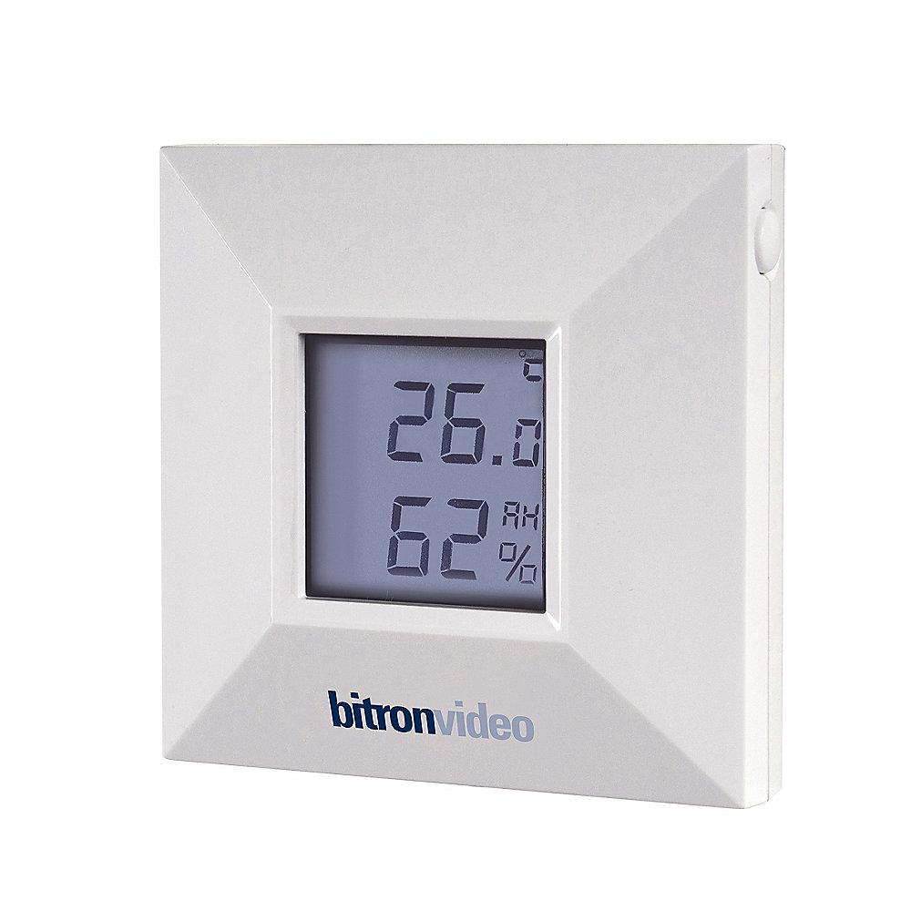 bitronvideo Temperatur- und Luftfeuchtigkeitssensor mit Display Zigbee, bitronvideo, Temperatur-, Luftfeuchtigkeitssensor, Display, Zigbee