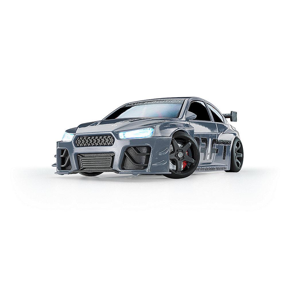 Dr!ft Silver V8 Modellauto mit realistischer Fahrdynamik