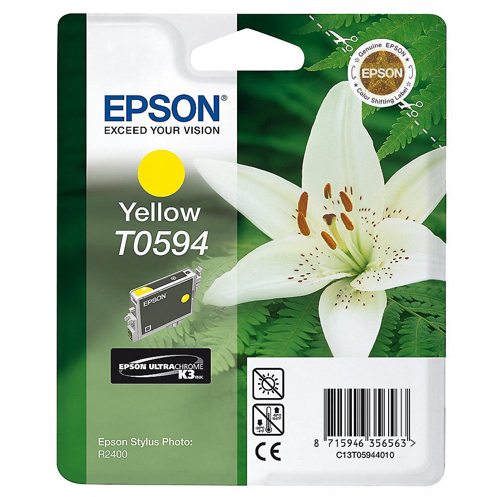 Epson C13T05944010 Druckerpatrone T0594  pigmentiertes gelb