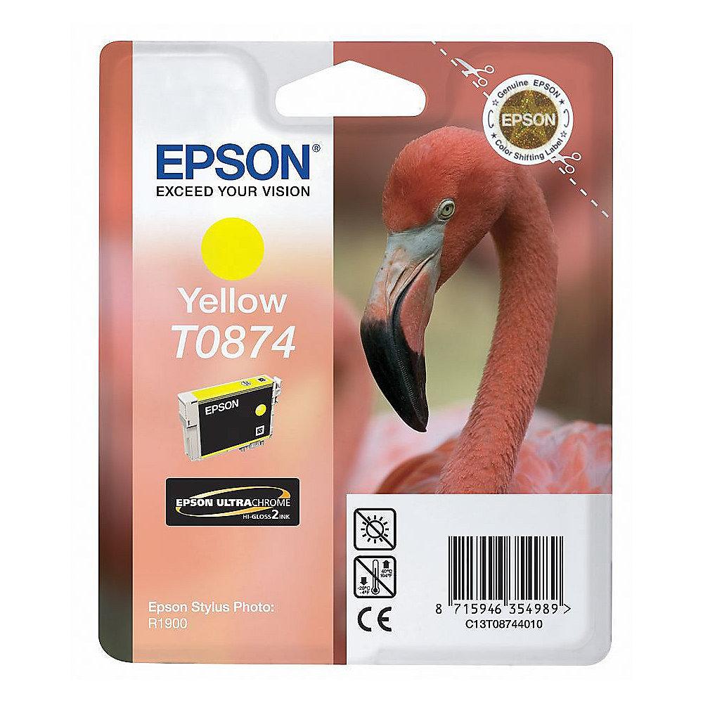 Epson C13T08744010 Druckerpatrone gelb T0874