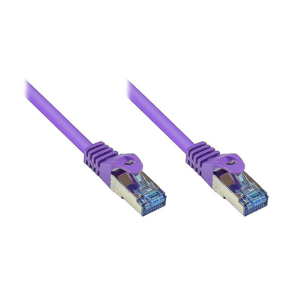 Good Connections 7,5m RNS Patchkabel CAT6A S/FTP PiMF halogenfrei violett