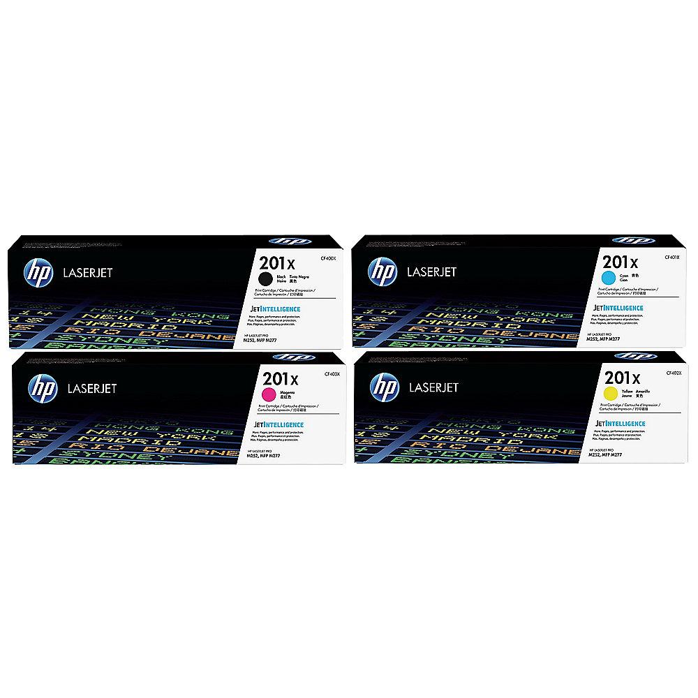 HP 201X Original Toner Multipack (BK, C, M, Y)