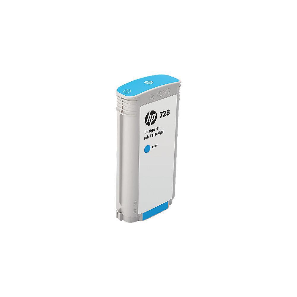 HP 728 Original Druckerpatrone Cyan 130ml F9J67A