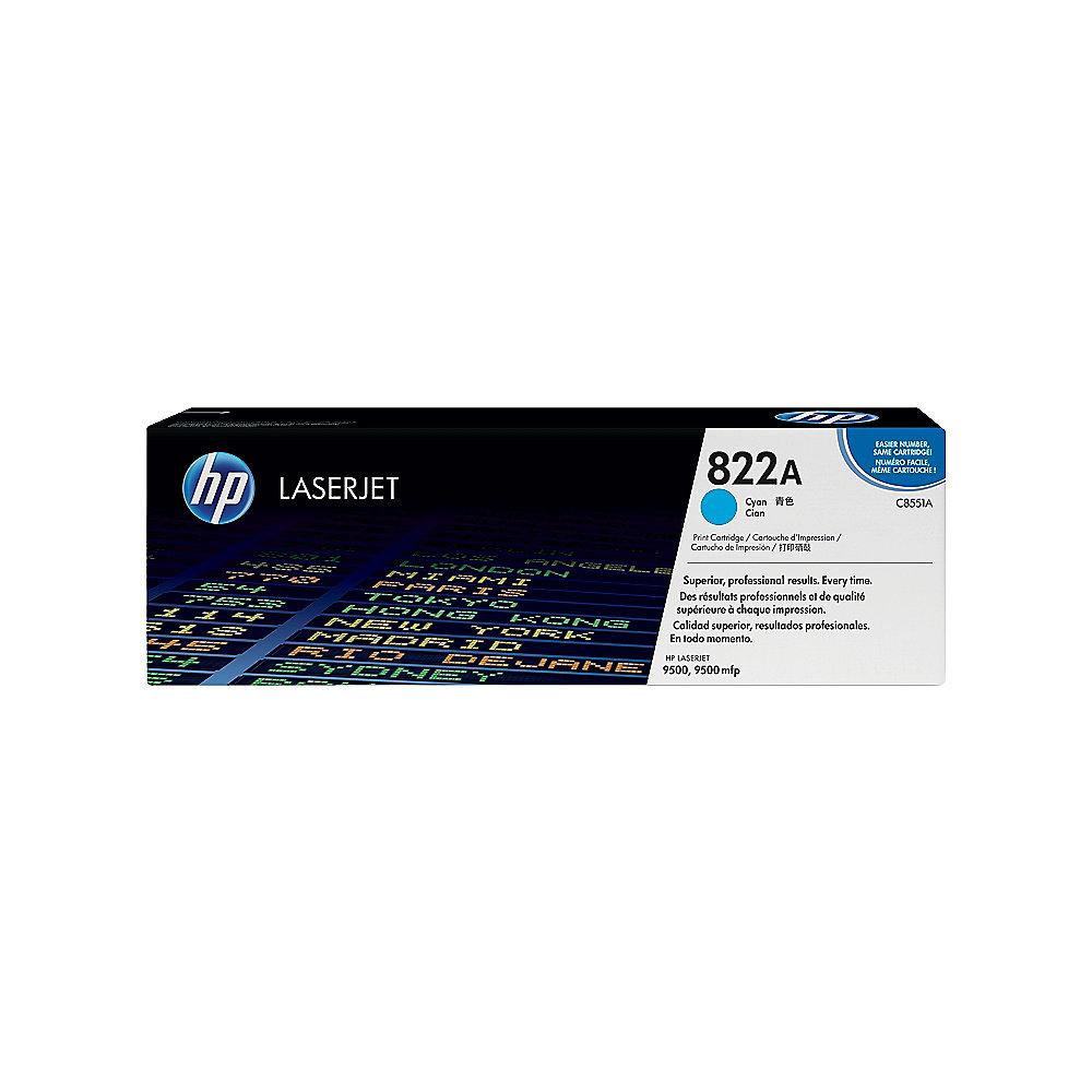 HP C8551A Original Tonerkassette 822A cyan