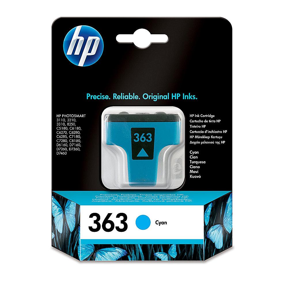 HP C8771EE Original Druckerpatrone 363 cyan