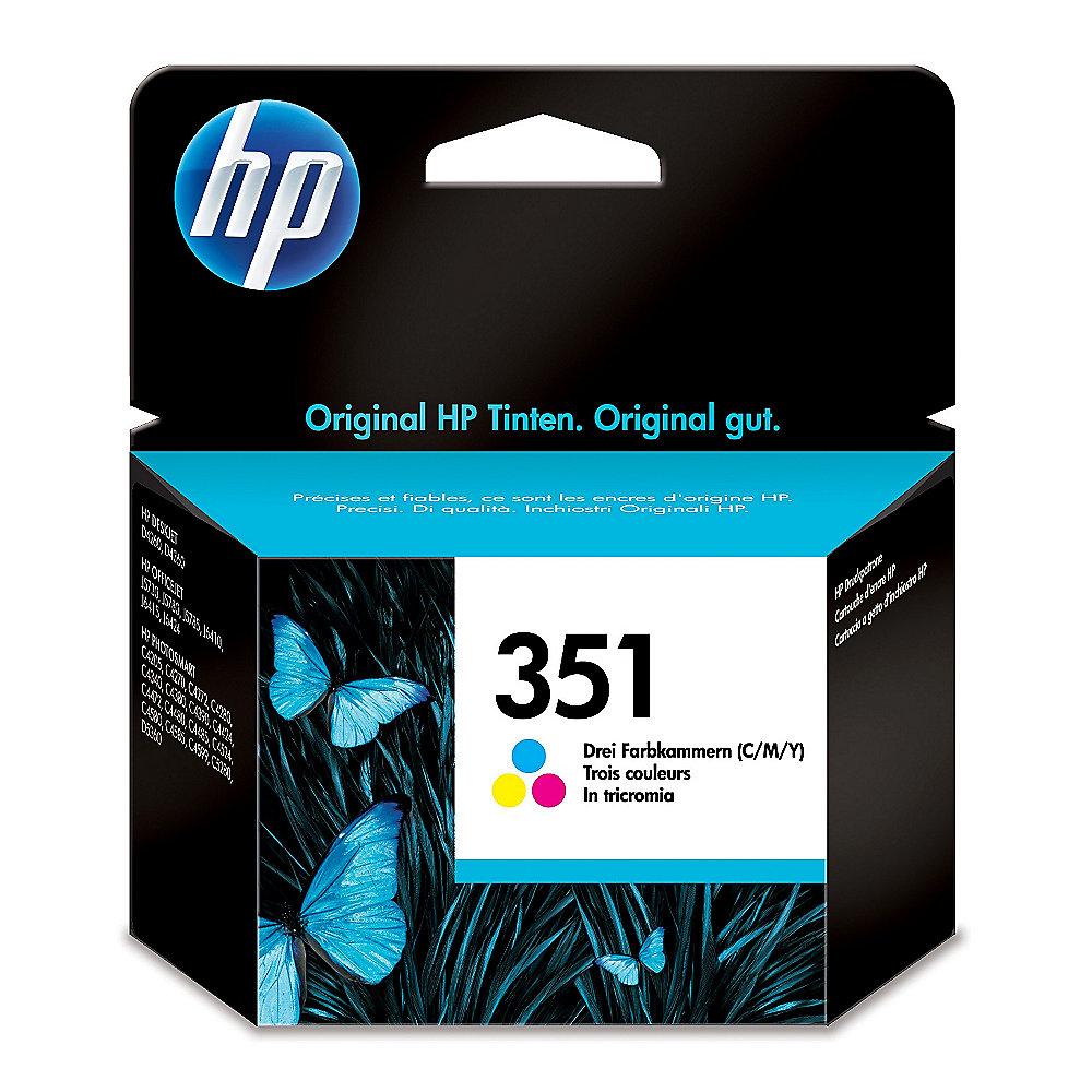 HP CB337EE Original Druckerpatrone 351 dreifarbig (cyan, magenta, gelb), HP, CB337EE, Original, Druckerpatrone, 351, dreifarbig, cyan, magenta, gelb,