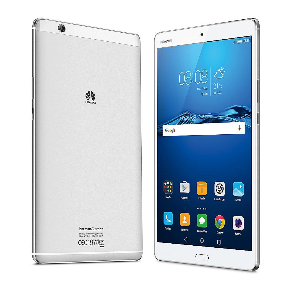 HUAWEI MediaPad M3 Tablet WiFi 32 GB Android 6.0 silber, *HUAWEI, MediaPad, M3, Tablet, WiFi, 32, GB, Android, 6.0, silber