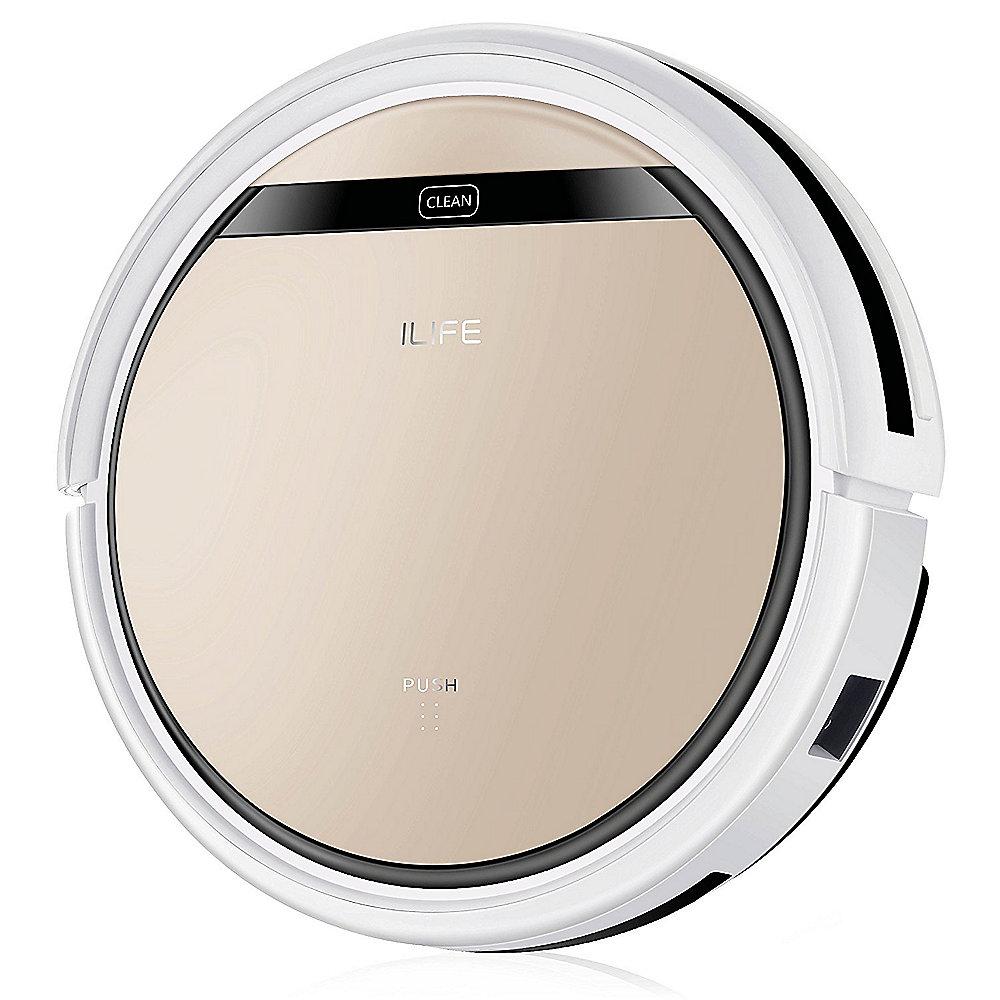 ILIFE V5s Pro Staubsauger-Roboter mit Wischfunktion weiß/gold