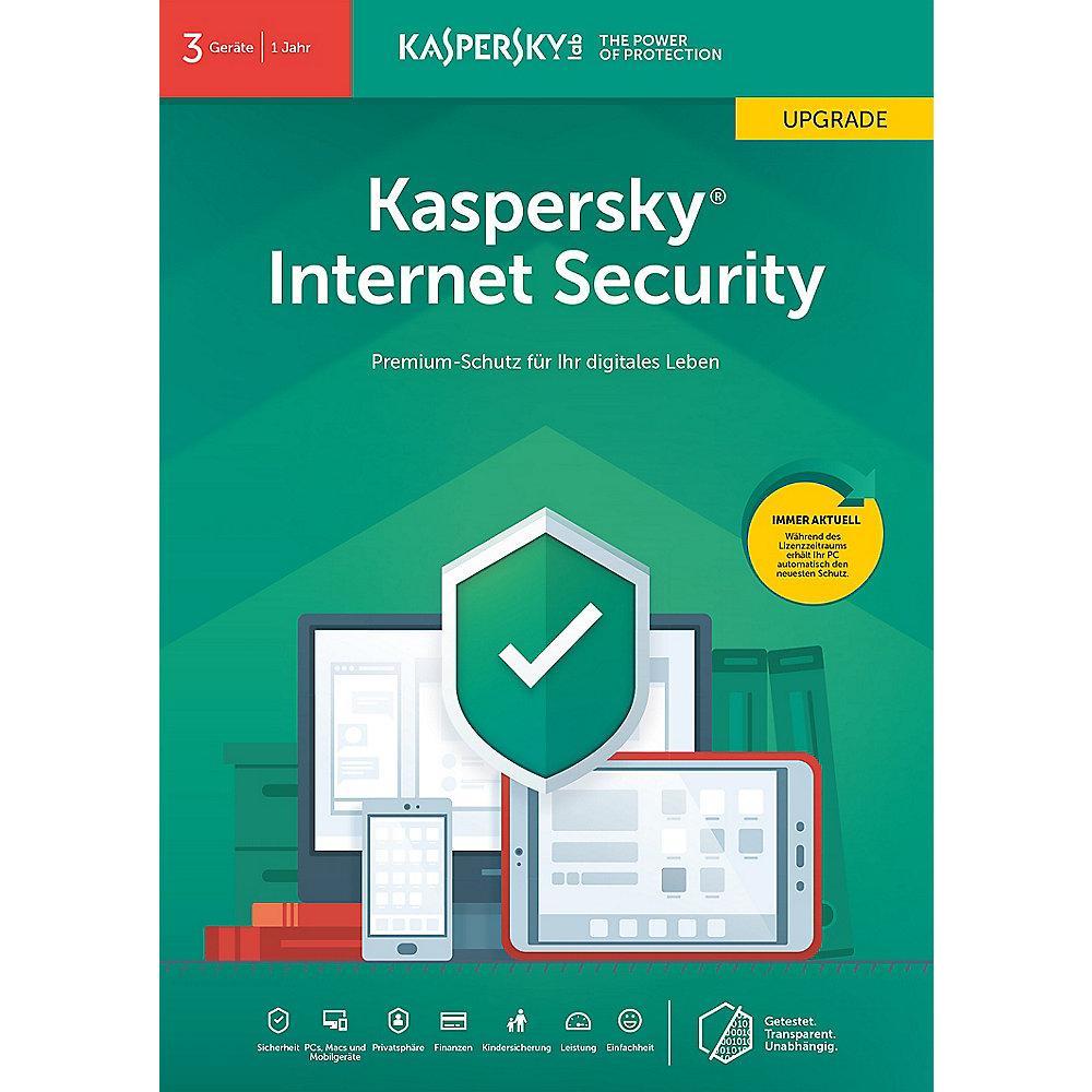 Kaspersky Internet Security Upgrade 3Geräte 1Jahr FFP / Produkt Key, Kaspersky, Internet, Security, Upgrade, 3Geräte, 1Jahr, FFP, /, Produkt, Key