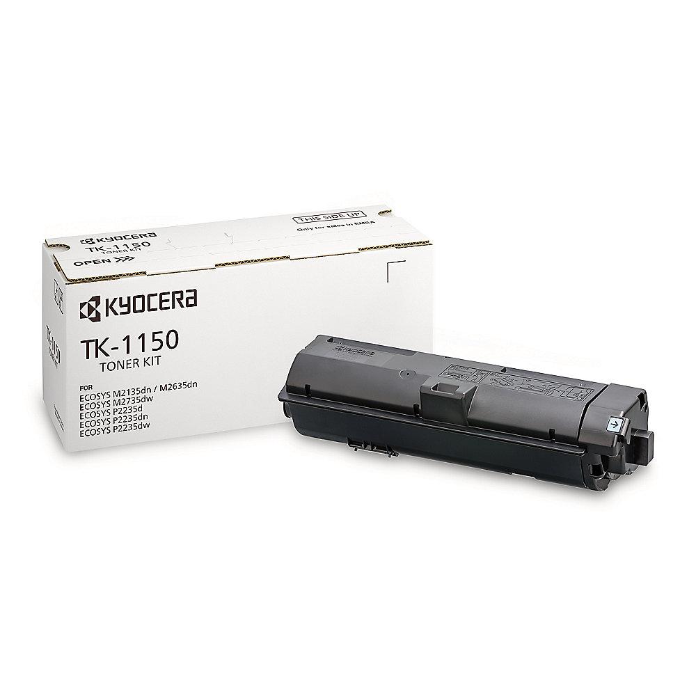 Kyocera TK-1150 Original Toner Schwarz 1T02RV0NL0, Kyocera, TK-1150, Original, Toner, Schwarz, 1T02RV0NL0