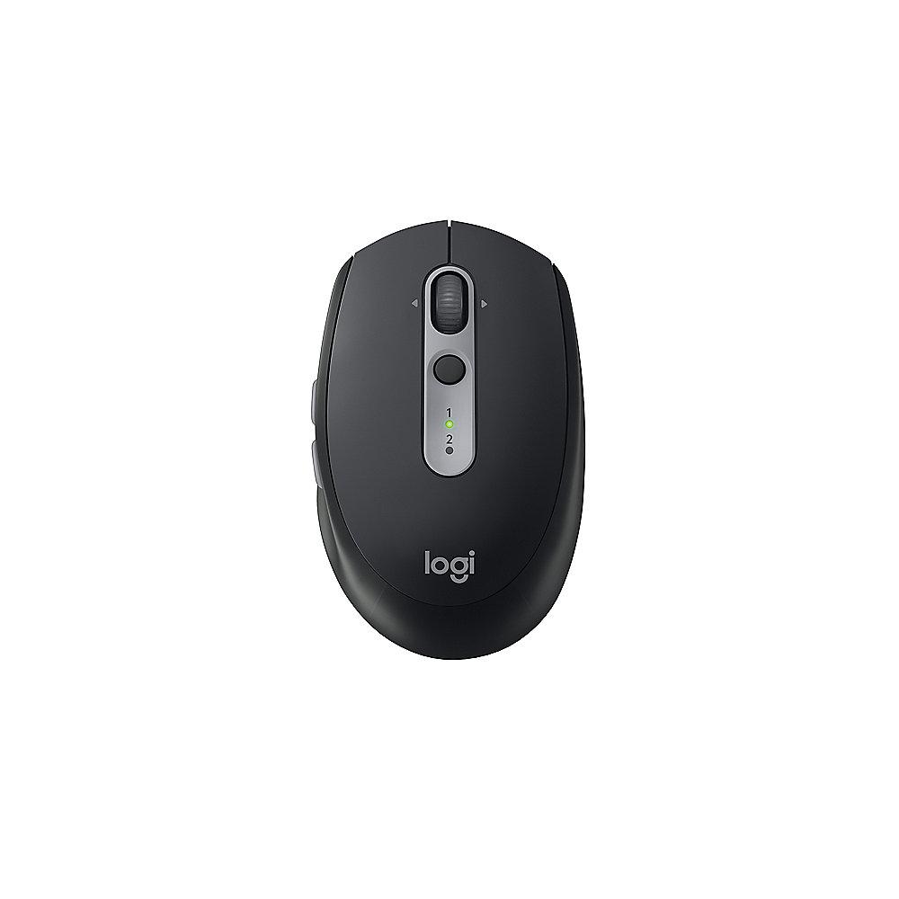 Logitech M590 Multi Device Silent kabellose Maus Schwarz Grafit 910-005197