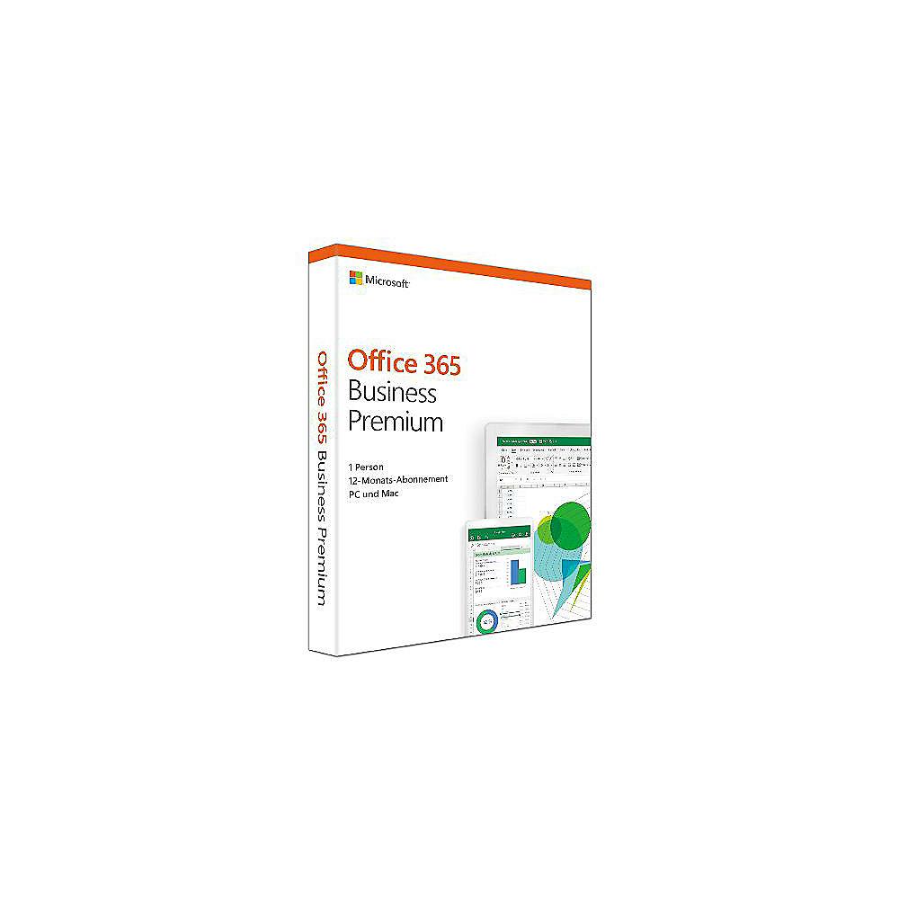 Microsoft Office 365 Business Prem. (1 Benutzer/ 15 Devices/ 1 Jahr) FR Mac/Win