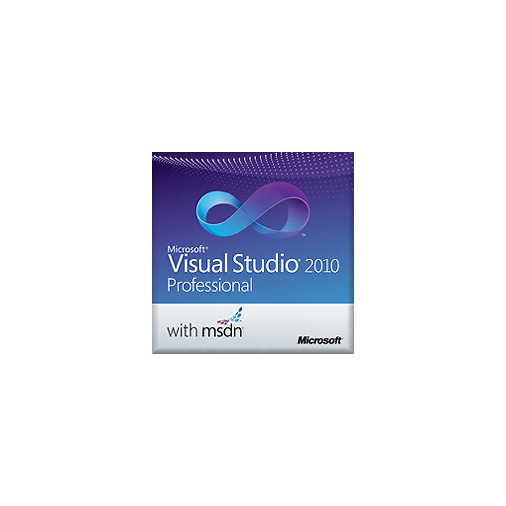 Microsoft Visual Studio Pro   MSDN Win Open-NL 1User Multilingual inkl. SA