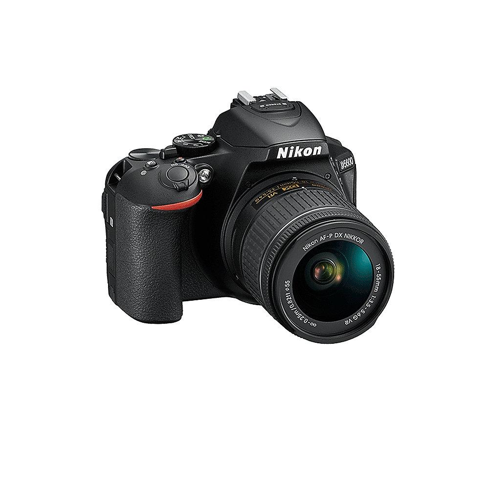 Nikon D5600 Kit AF-P DX 18-55mm f/3.5–5.6 G VR Spiegelreflexkamera, Nikon, D5600, Kit, AF-P, DX, 18-55mm, f/3.5–5.6, G, VR, Spiegelreflexkamera
