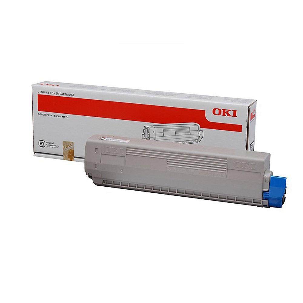 OKI 45862837 Toner gelb 7.300 S. für MC873/853, OKI, 45862837, Toner, gelb, 7.300, S., MC873/853