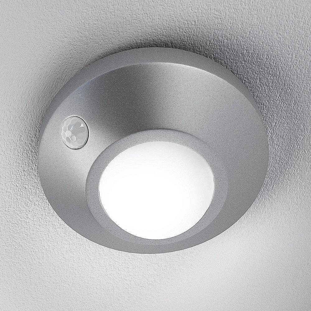 Osram Nightlux Ceiling Wand-/Deckenleuchte (Batteriebetrieb) silber