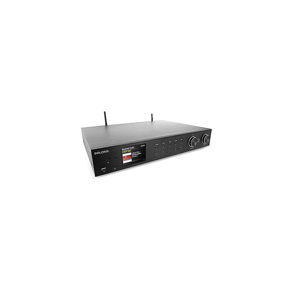 PalonaTuner 190C DAB /FM HiFi-Tuner WLAN BT USB Fernbedienung schwarz, PalonaTuner, 190C, DAB, /FM, HiFi-Tuner, WLAN, BT, USB, Fernbedienung, schwarz