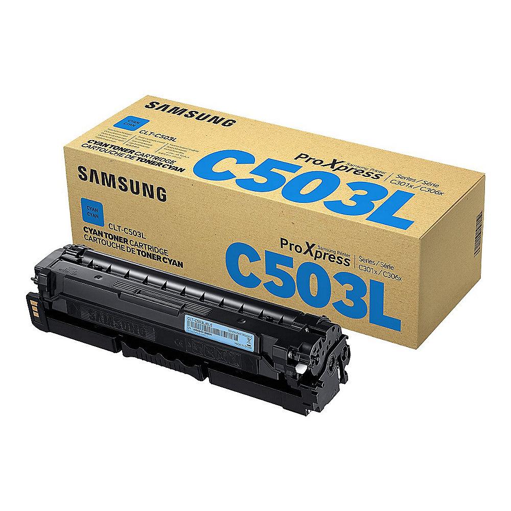 Samsung CLT-C503L Original Toner Cyan für ca. 5.000 Seiten