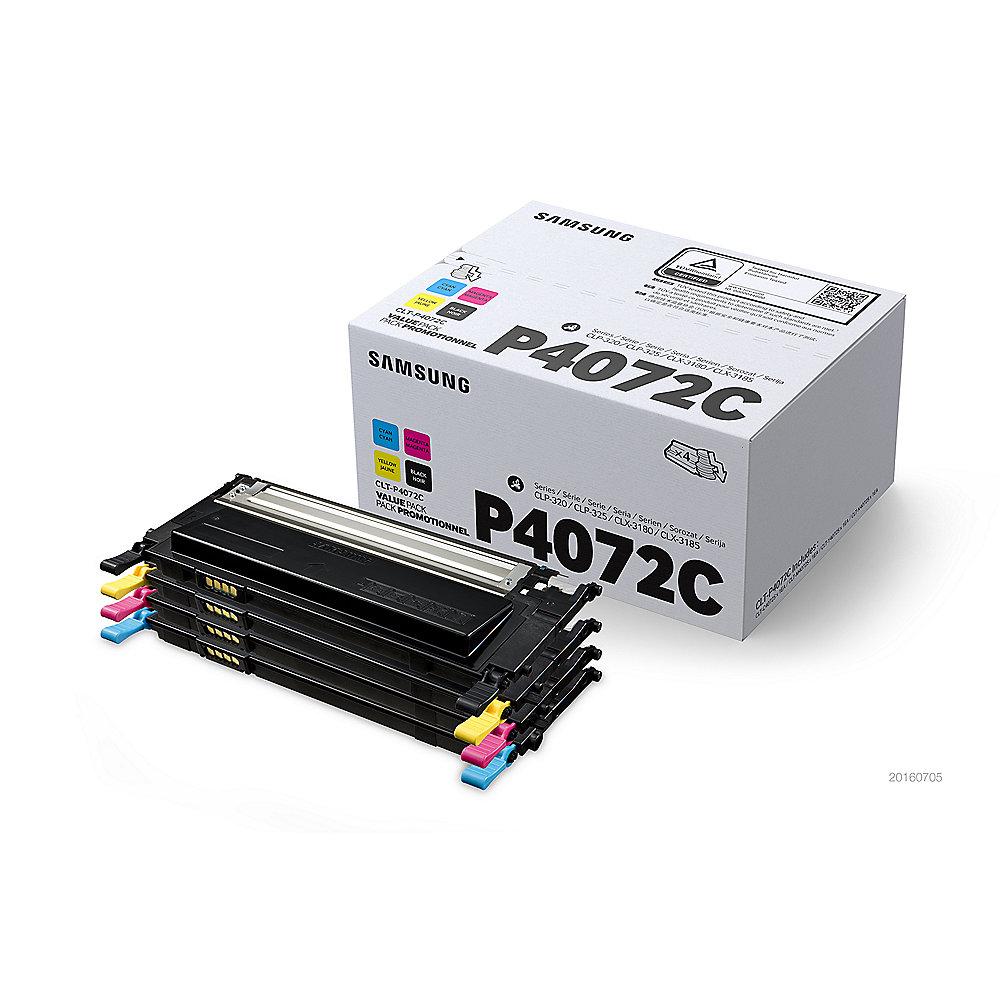 Samsung CLT-P4072C Toner Multipack (BK,C,M,Y)   35€