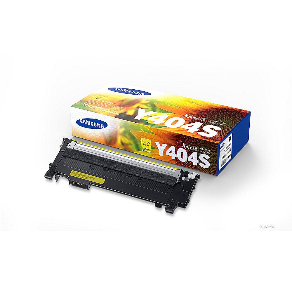 Samsung CLT-Y404S Original Toner Gelb für ca. 1.000 Seiten