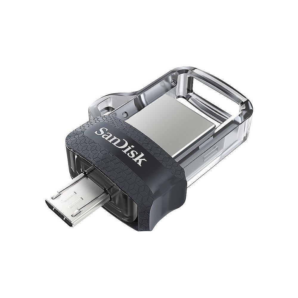 SanDisk Ultra Android Dual M.3 256GB USB 3.0 Type-A/USB Laufwerk, SanDisk, Ultra, Android, Dual, M.3, 256GB, USB, 3.0, Type-A/USB, Laufwerk