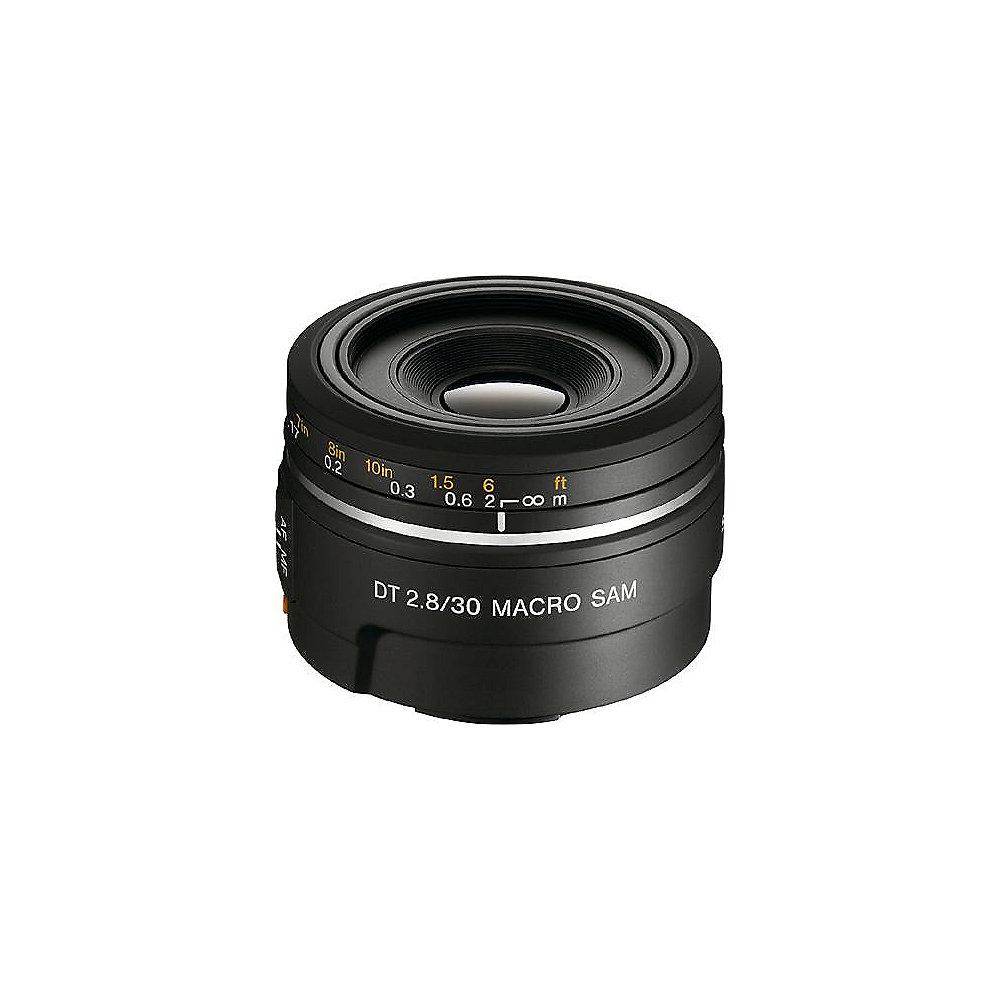 Sony 30mm f/2.8 SAM Makro (SAL-30M28) Festbrennweite Objektiv, Sony, 30mm, f/2.8, SAM, Makro, SAL-30M28, Festbrennweite, Objektiv