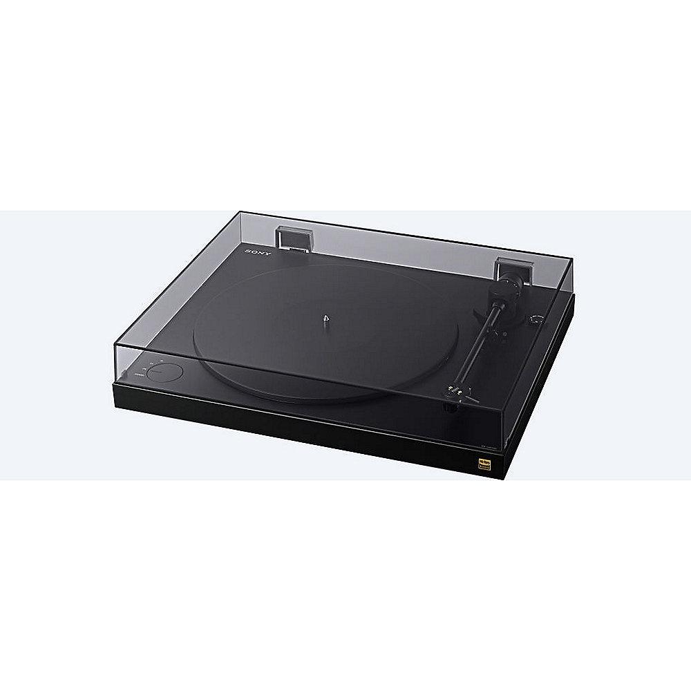 SONY PS-HX500 Plattenspieler mit High-Resolution Audio Ripping-Funktion schwarz