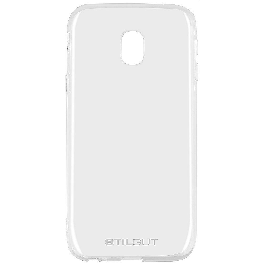 StilGut Cover für Samsung Galaxy J3 (2017) transparent